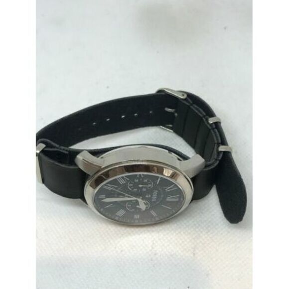 Fossil NDW1 Men's Smartwatch Leather Band Strap Chronograph Activity Tracker C58 - Picture 8 of 9